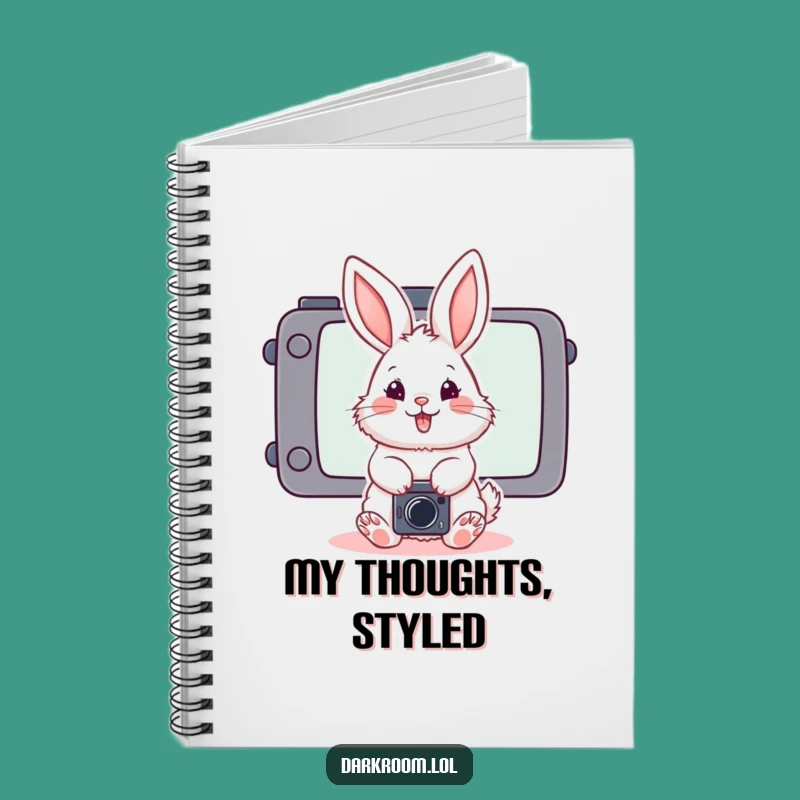Funny Bunny Photographer Notebook: Playful Posing Journal Gift
